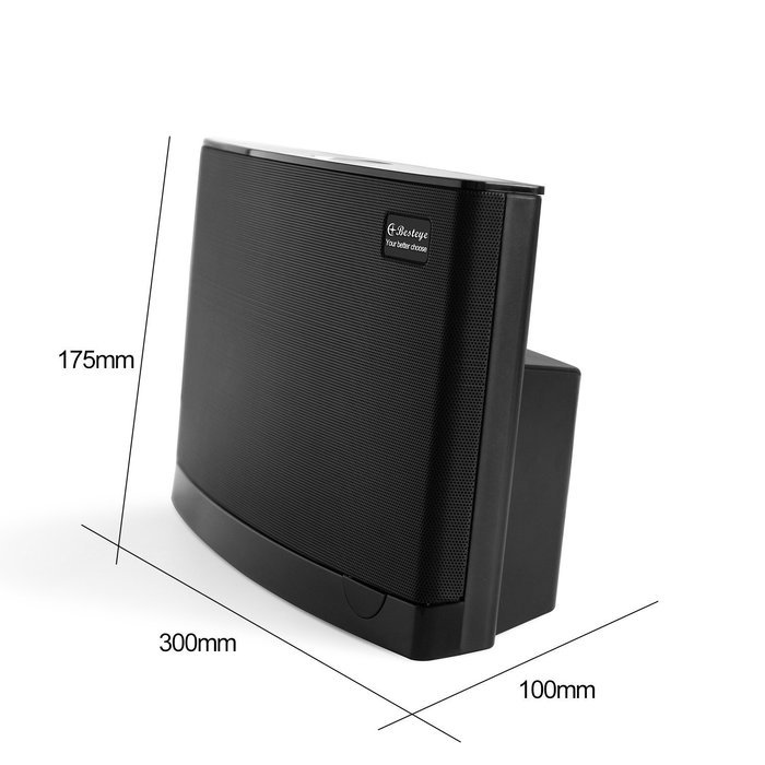 Besteye Indena Wireless Bluetooth Sound Bar Speaker 40W HIFI Speakers with IR Remote Control Coaxial Input 2.1... N7