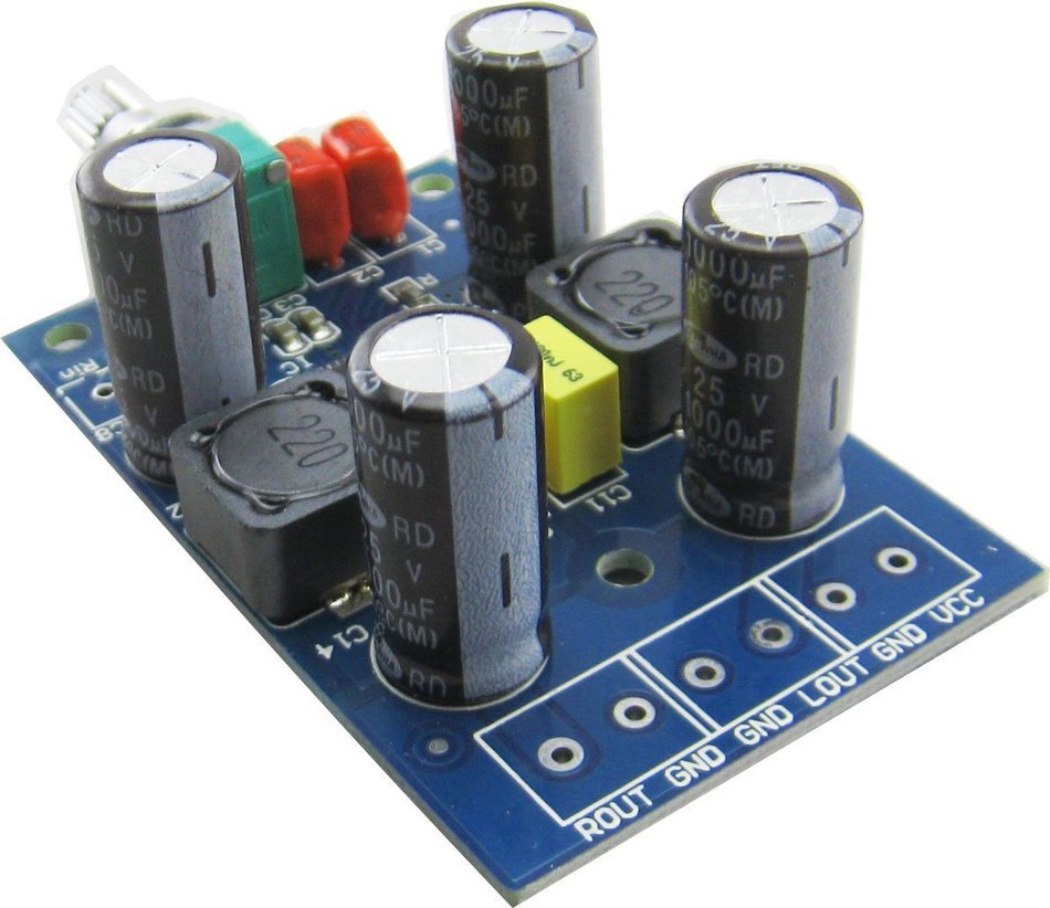 Yeeco DC 10V-25V 2X25W mini computer TPA3123 Class D digital amplifier board power amp Audio amplifier N3