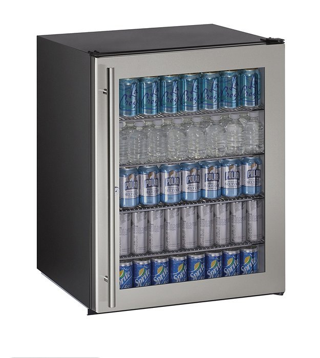 U-Line UADA24RGLS13A Undercounter Refrigerator, 5.3 cu. ft., Stainless Steel