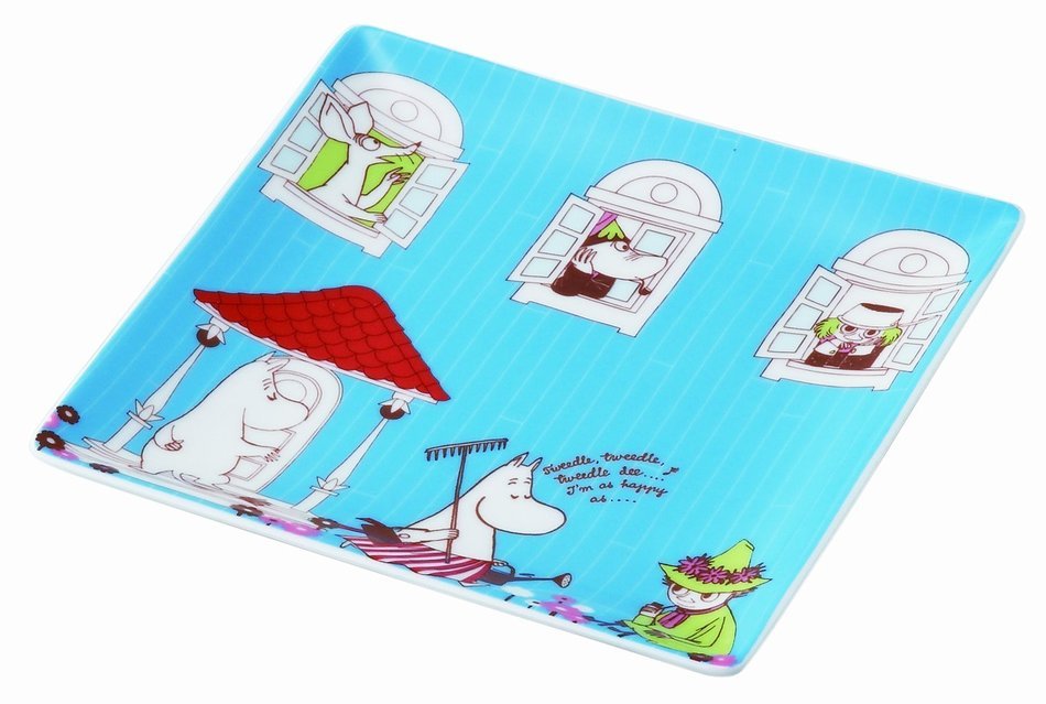MOOMIN Moomin House series cake plate MM711-516