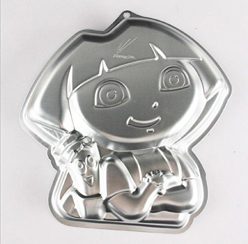 Aluminum Alloy Little Girl Cake Mould / Cake Pan, Cartoon Design