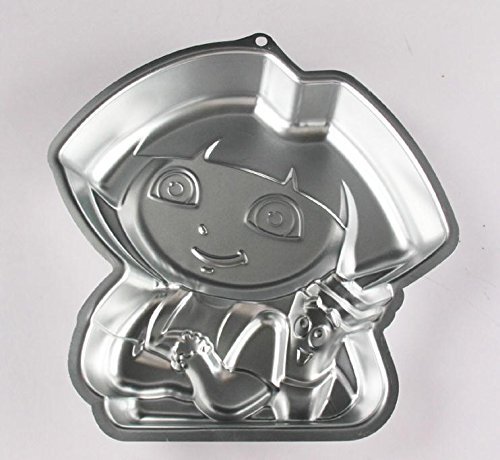 Aluminum Alloy Little Girl Cake Mould / Cake Pan, Cartoon Design N2