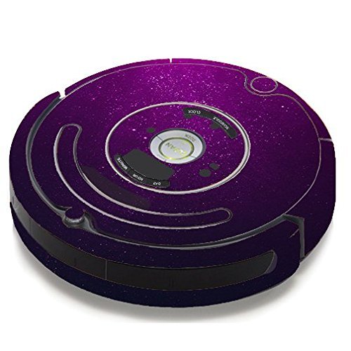 Skin Decal Vinyl Wrap For IRobot Roomba 650 655 Vacuum / Purple Dust