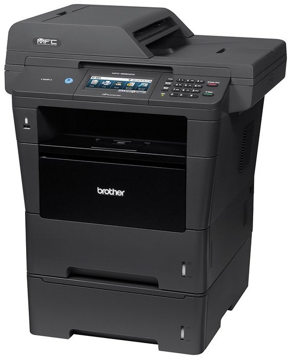 Brother Printer MFC8950DWT Wireless Monochrome Printer with Scanner, Copier and Fax, Amazon Certified for Auto... N3