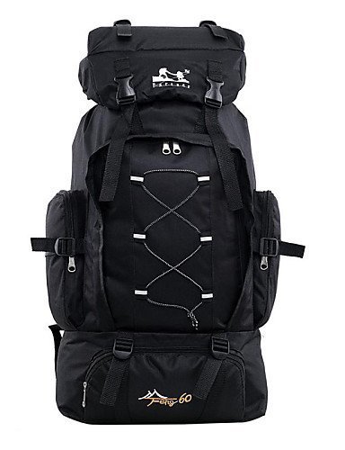 SB@Outdoor Mountaineering Bags 60L Backpack Shoulder Bag Men Outdoor Hiking Camping Package Travel Backpack ,... N2