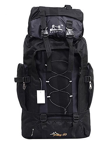 SB@Outdoor Mountaineering Bags 60L Backpack Shoulder Bag Men Outdoor Hiking Camping Package Travel Backpack ,... N3