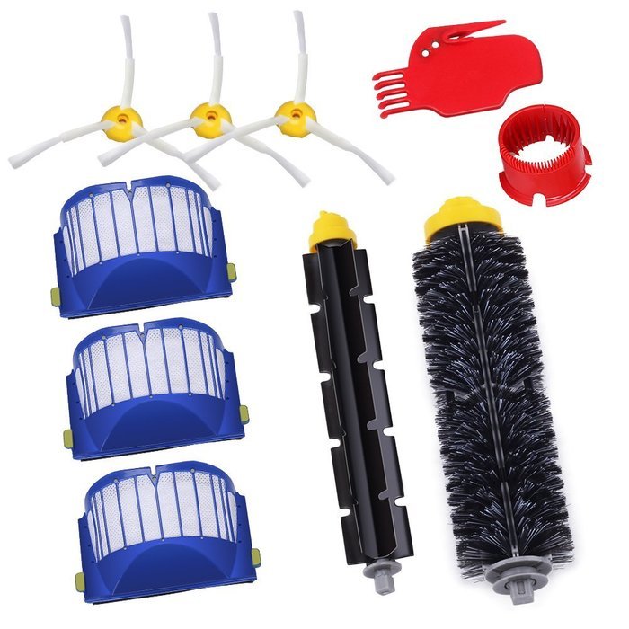 GHB&nbsp;iRobot Parts Roomba 600 Series Replenishment Kit Robot 10-Piece Replacement Brush N4