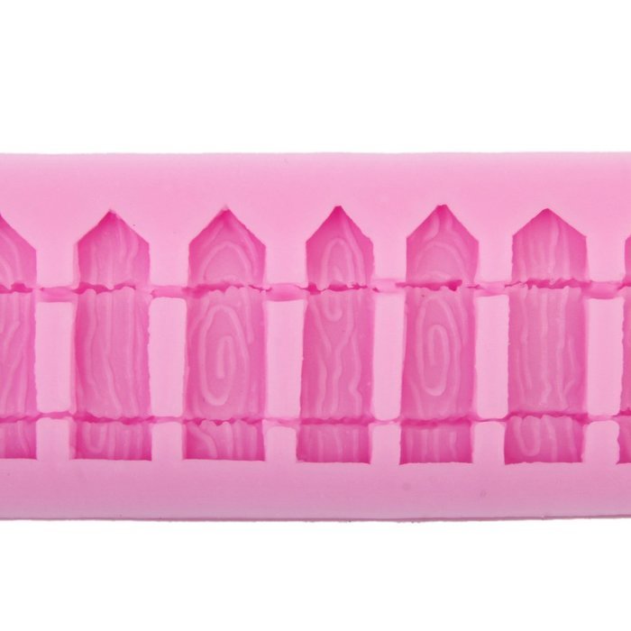 ETHAHE 3D Garden Fence Silicone Fondant Cake Mould Baking Mold N3