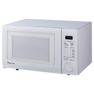 Magic Chef 1.1 cu. ft. Countertop Microwave in White N3