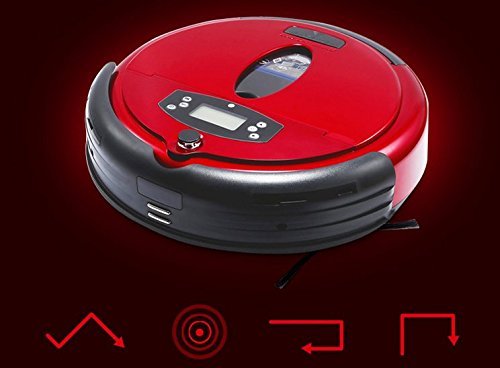 DLPJ 35W Robotic Vacuum Cleaner One Key Start 100-240V Portable Robotic Vacuums Auto Charge Smart Floor Cleaner... N7