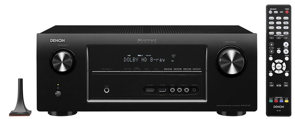Denon AVR-2313CI Networking Home Theater Receiver with AirPlay and Powered Zone 2 (Discontinued by Manufacturer) N4