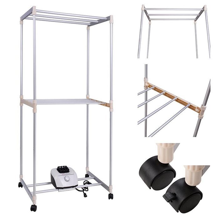 CHIMAERA Portable Electric Wardrobe Clothes Dryer Machine Rack N3