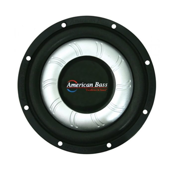 American Bass 10 Inch Slimline Subwoofer 80 Oz Magnet