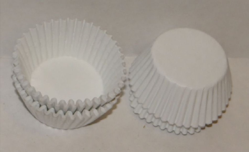 5 White Paper Candy Cups 1000 Pack Candy Making Supplies CP-4