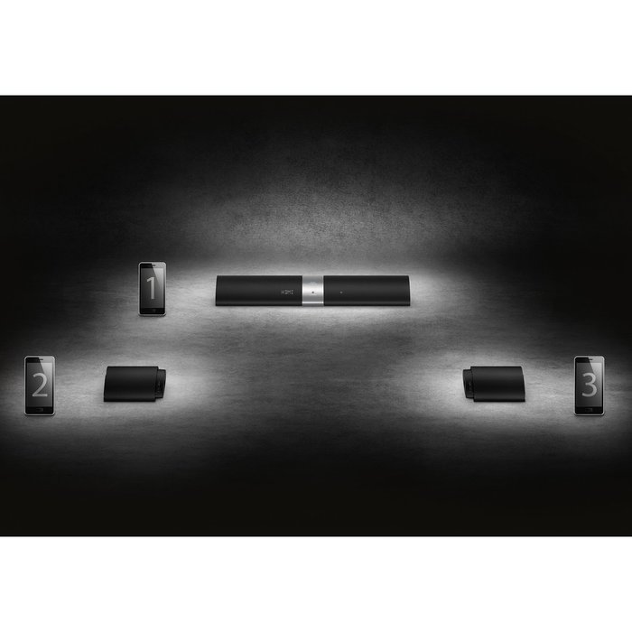 Philips B5/37 Fidelio Soundbar Speaker (Black) N9
