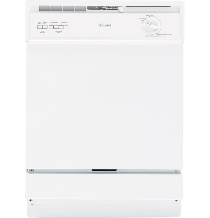 24" 62 dBA Built-In Dishwasher Finish: White N2