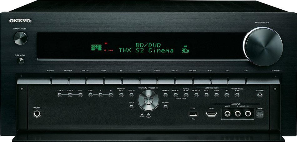 Onkyo TX-NR809 THX Certified 7.2-Channel Network A/V Receiver (Discontinued by Manufacturer) N2