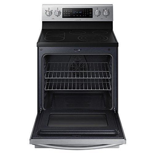 NE59J7650WS Electric Freestanding Range with 5 Burners, Smoothtop, 5.9 cu. ft. Primary Oven Capacity, in Stainless... N9