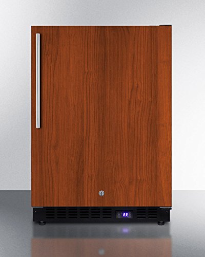 Summit SCFF53BIF 24" 4.72 Cu. Ft. Built-In Undercounter Freezer with Frost-Free Operation Adjustable Shelves Open... N2