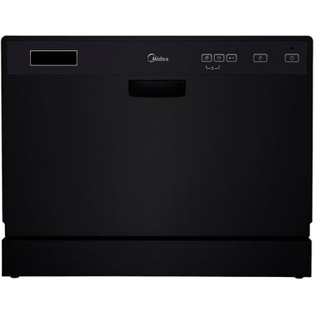 Midea 6-Place Setting Countertop Dishwasher BLACK