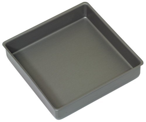 Mermaid 20cm/8" Square Brownie Cake Tin Pan Hard Anodised M7091