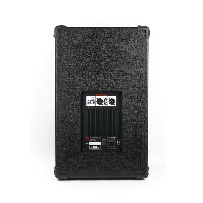Nady PPAS-215+ / Full Range 2-Way Powered PA speaker / 200W class AB amp / 2 x 15" woofers / Tolex covered with... N14