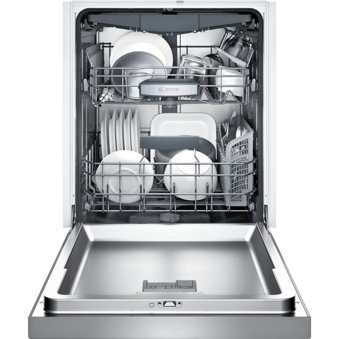 Bosch SHE68T55UC 800 24" Stainless Steel Semi-Integrated Dishwasher - Energy Star N6