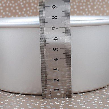 Kaifina 17CM*17CM*7.5CM Aluminum Baking Mould 6Inches Round Cake Bakeware Mold N4