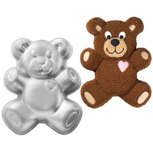 Wilton TEDDY BEAR Cake Tin Baking Pan instructions insert