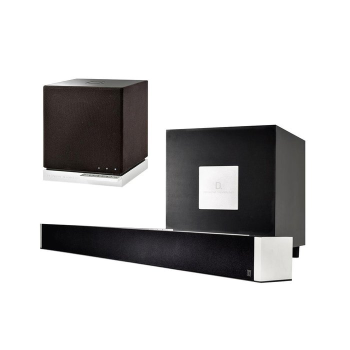 Definitive Technology W Studio Soundbar and Subwoofer System with Wireless Streaming Package and W7 Audiophile-Grade...