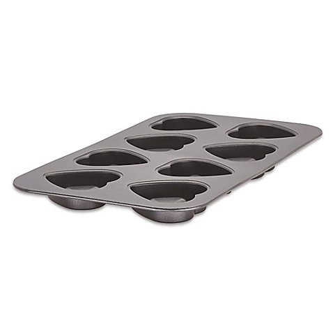 Bakers Advantage Fillable Mini Heart Cake Pan