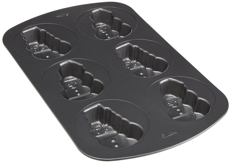 Wilton Mini Nonstick 6 Cavity Snowman Pan N2
