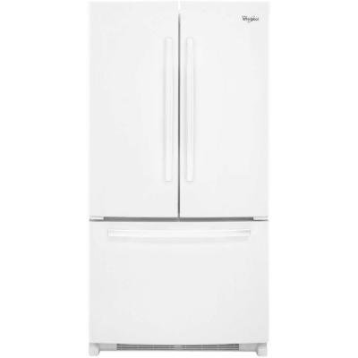 Whirlpool Model # WRF540CWBW 20.0 cu. ft. French Door Refrigerator in White, Counter Depth