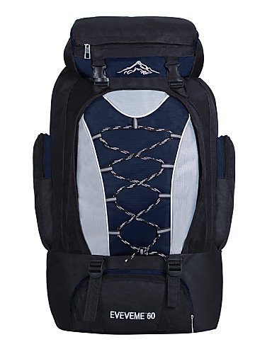 SB@Outdoor Water Repellent Hiking Backpack 60L Mountaineering Bag Men And Women Camping Bag Large Capacity Bags... N6