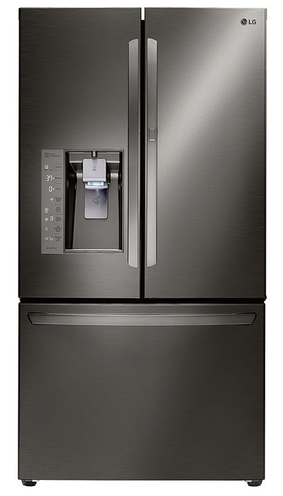 LG LFXS30766DDiamond Collection 29.6 Cu. Ft. Black Stainless Steel French Door Refrigerator - Energy Star