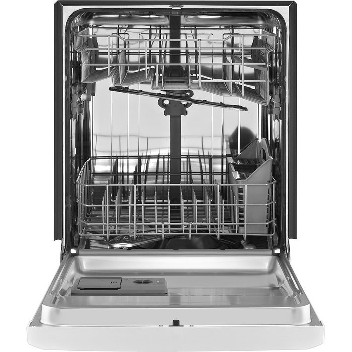 24" 50 dBA Control Dishwasher with 4-Blade Finish: White N3