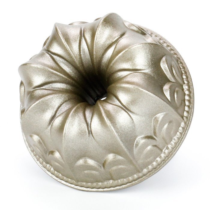 Ezeso Non-Stick Carbon Steel Cake Bundt Pan for Baking,Bakeware (Lily) N11