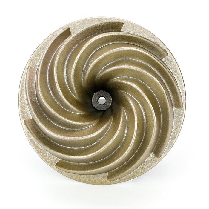 Ezeso Non-Stick Carbon Steel Cake Bundt Pan for Baking,Bakeware (Lily) N17