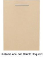 Blomberg DW55100FBI 24" Overlay Built-In Dishwasher with 5 Wash Cycles 12 Place Settings Quiet 52 dBA 3-Way Euro...