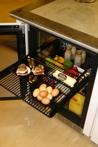 Perlick HC24RB-3-4L Commercial Series 24" Indoor Undercounter Refrigerator with 5.2 Cu. Ft. Capacity Rapidcool...