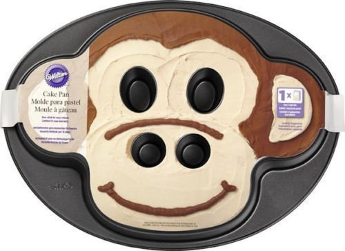 Wilton Non-Stick Monkey Shaped Cake Pan