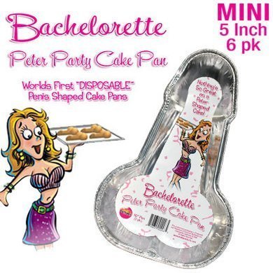 Bachelorette Party Cake Pan Small ( 3 Pack )
