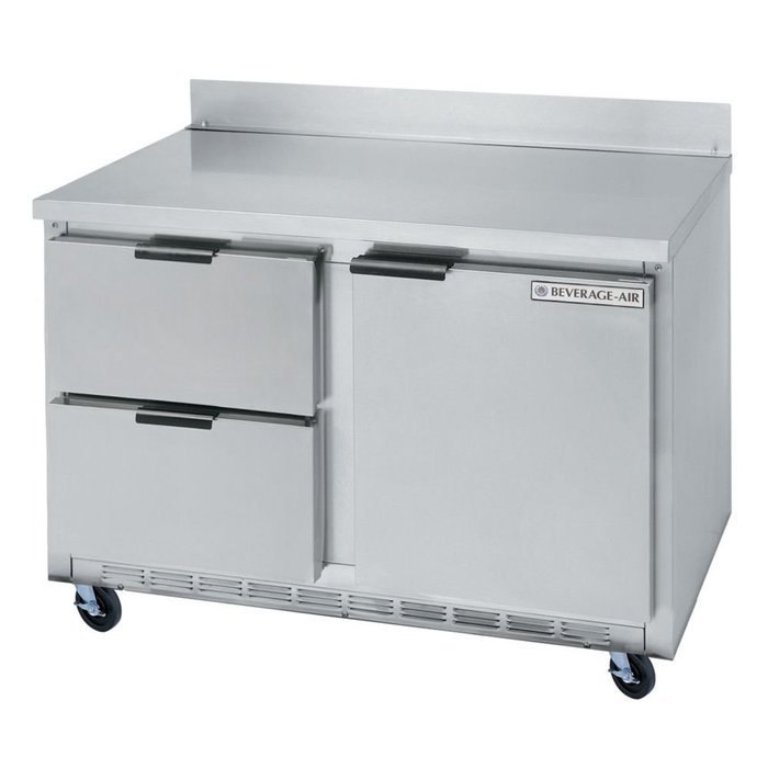 Beverage-Air Commercial Uw Worktop Refrigerators 48" Wtrd48A