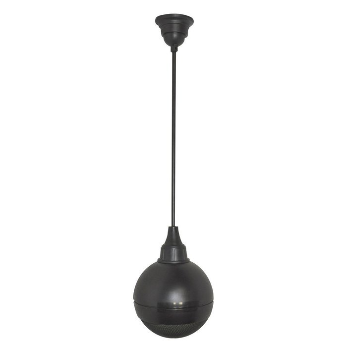Pyle PBS50B 100 Watts Ceiling Hanging Mount 5-Inch Ball Pendent Speaker Without 70V Transformer (Black Color) N3
