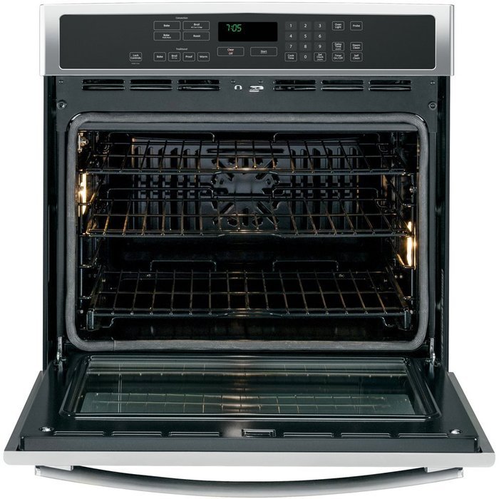 GE PT7050SFSS Profile 30" Stainless Steel Electric Single Wall Oven - Convection N3