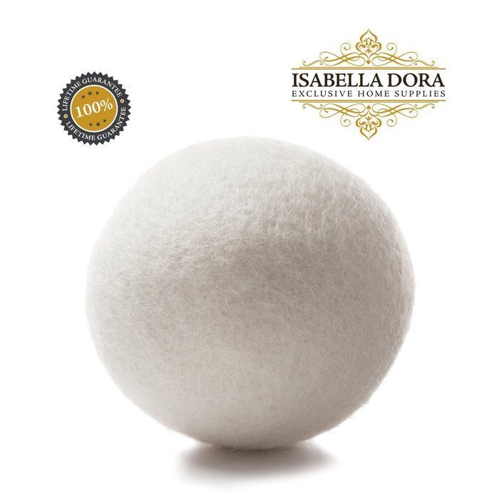 Wool Dryer Balls by Isabella Dora &ndash; New Zealand Organic Anti Static Laundry Balls N5
