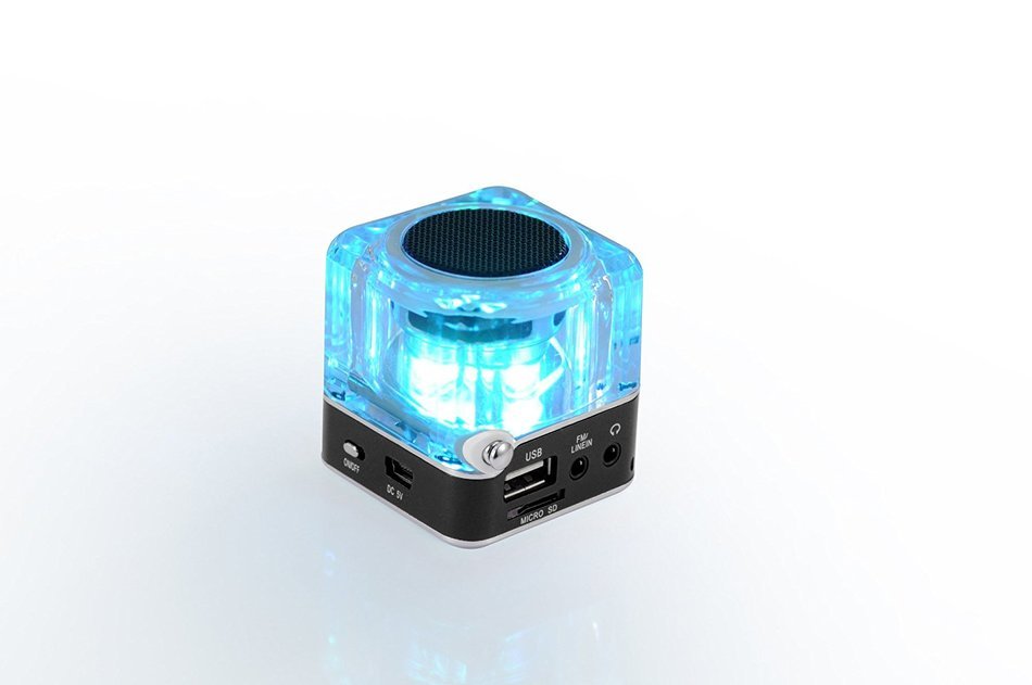 TT029 Portable Mini Music Speaker Support SD/TF Card With Alarm Clock FM Radio And LCD Screen Synchronous lyrics N3