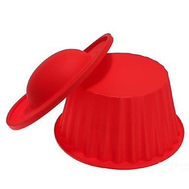 Kaifina Big Top Cupcake Pan Giant Silicon Mold Bake 3 Set N5