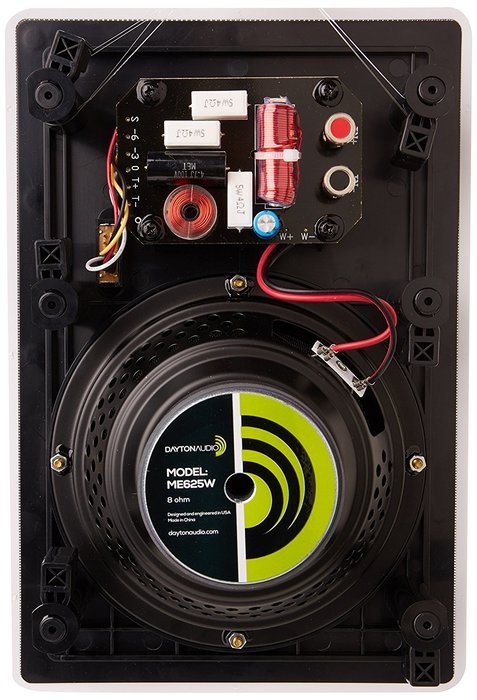 Dayton Audio ME625W 6-1/2" Micro-Edge 2-Way In-Wall Speaker Pair N2