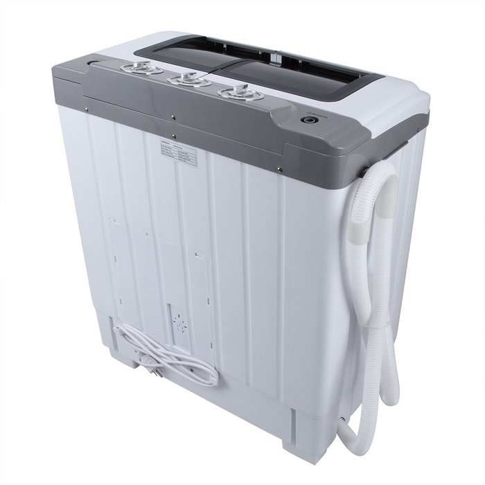 GHP Home Improvement Portable Compact 14.5''Lx24''Wx28-14/4''H Washing Machine N3